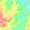 Mapa topográfico Inverlaw, altitud, relieve
