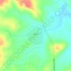 Mapa topográfico Edén, altitud, relieve