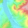 Mapa topográfico Consenvoye, altitud, relieve