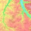 Mapa topográfico Val-de-Scie, altitud, relieve