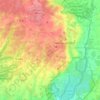 Mapa topográfico 29386, altitud, relieve
