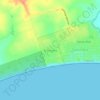 Mapa topográfico El Ensueño, altitud, relieve