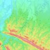 Mapa topográfico Калужское сельское поселение, altitud, relieve