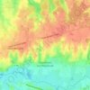 Mapa topográfico Chavannes-sur-Reyssouze, altitud, relieve