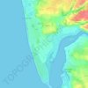 Mapa topográfico 50230, altitud, relieve