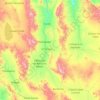 Mapa topográfico Namiquipa, altitud, relieve