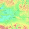 Mapa topográfico Kampa County, altitud, relieve