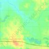 Mapa topográfico Gilead Township, altitud, relieve