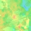 Mapa topográfico Корытово, altitud, relieve