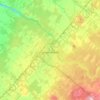 Mapa topográfico Drummondville, altitud, relieve