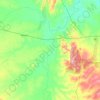 Mapa topográfico Comet, altitud, relieve