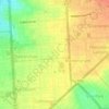 Mapa topográfico Broadview, altitud, relieve