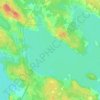 Mapa topográfico Отрадное озеро, altitud, relieve