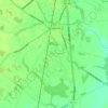 Mapa topográfico Bridgeville, altitud, relieve