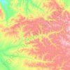 Mapa topográfico Моренский сумон, altitud, relieve