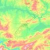 Mapa topográfico Elâzığ, altitud, relieve