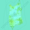 Mapa topográfico Pelee Island, altitud, relieve