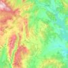 Mapa topográfico Aínsa-Sobrarbe, altitud, relieve