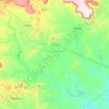 Mapa topográfico Ouricuri, altitud, relieve