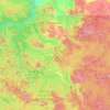 Mapa topográfico Trairão, altitud, relieve