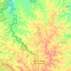Mapa topográfico Pranchita, altitud, relieve