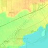 Mapa topográfico Старокорсунская, altitud, relieve