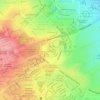 Mapa topográfico UD-234, altitud, relieve