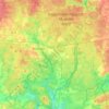 Mapa topográfico 29633, altitud, relieve