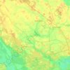 Mapa topográfico Уза, altitud, relieve