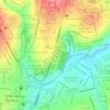 Mapa topográfico Bairro Cidade Jardim, altitud, relieve
