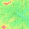 Mapa topográfico 8800, altitud, relieve