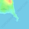 Mapa topográfico Point Lowly, altitud, relieve
