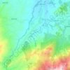 Mapa topográfico Limones, altitud, relieve
