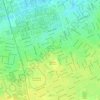 Mapa topográfico Walkervale, altitud, relieve