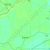 Mapa topográfico 南湖州镇, altitud, relieve