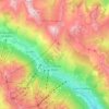 Mapa topográfico 05240, altitud, relieve