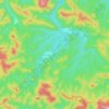 Mapa topográfico Шабановское сельское поселение, altitud, relieve
