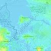 Mapa topográfico Meggerdorf, altitud, relieve