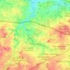 Mapa topográfico Göda, altitud, relieve