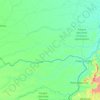 Mapa topográfico Río Cinaruco, altitud, relieve