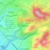 Mapa topográfico Başıbüyük Mahallesi, altitud, relieve
