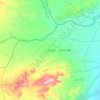 Mapa topográfico El Mohamdia, altitud, relieve