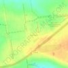 Mapa topográfico Котлине, altitud, relieve