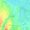 Mapa topográfico Méry-Corbon, altitud, relieve