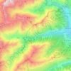 Mapa topográfico L'Onde, altitud, relieve