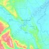 Mapa topográfico Axtla de Terrazas, altitud, relieve