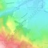 Mapa topográfico 42680, altitud, relieve
