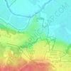 Mapa topográfico Иславское, altitud, relieve