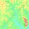 Mapa topográfico Nazário, altitud, relieve
