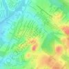 Mapa topográfico Jardim União, altitud, relieve